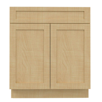 Portes de cuisine en bois massif avec panneaux décoratifs et corps de meuble en contreplaqué – Remplacement pour portes de cuisine