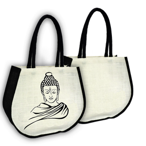 Nuevo Bolso de Yute de Color Natural a la Moda para Mujer, con Asa Suave, Multiusos, Fabricado en India - Product Image 5