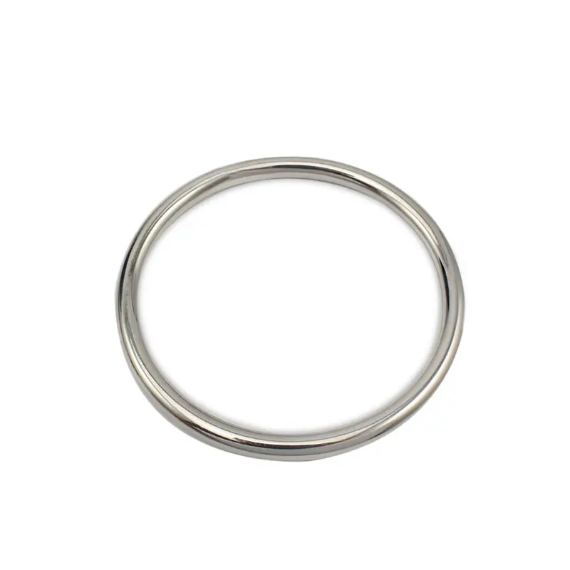 Fashion Sample Plating Circle Bangle Stainless Steel Bracelet For Women