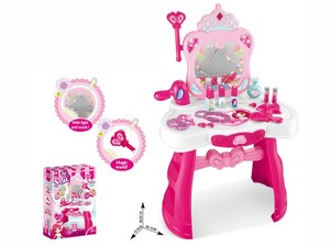 <span class=keywords><strong>Jouet</strong></span> de maquillage lumineux pour enfants avec miroir, cosmétiques et sèche-<span class=keywords><strong>cheveux</strong></span> fonctionnel pour filles - Product Image 4