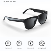 Kacamata Pintar Headset Nirkabel GS01 Speaker Stereo Musik Panggilan Telepon Asisten Suara Kacamata Sunglasses AI Pelindung UV400