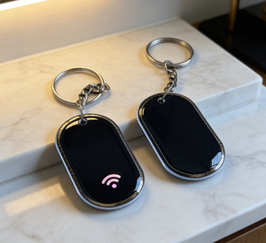125kHz RFID Visitenkarte NFC Schlüsselanhänger Epoxy Wasserdicht Schwarz Blau TK4100 Chip Schlüsselanhänger Tap-Karte - Product Image 1