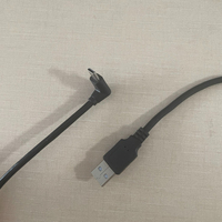 Grosir kabel pengisian daya Cepat pria ke USB a Male Tipe C sudut 90 derajat kustom untuk pemindai kode batang & Komputer Printer