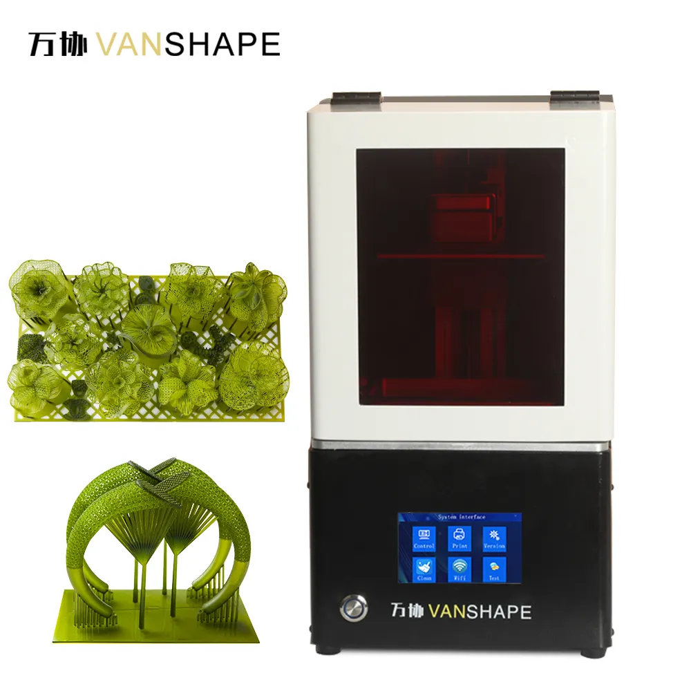 Vanshape Monochrome LCD Screen Jewellery 3D Printing Machine Photosensitive Resin 3D Printer
