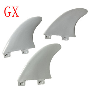 Ailerons de surf FCS, ensemble gauche, centre, droit, 3 pièces, matériau PP, utilisation en eaux océaniques - Product Image 5