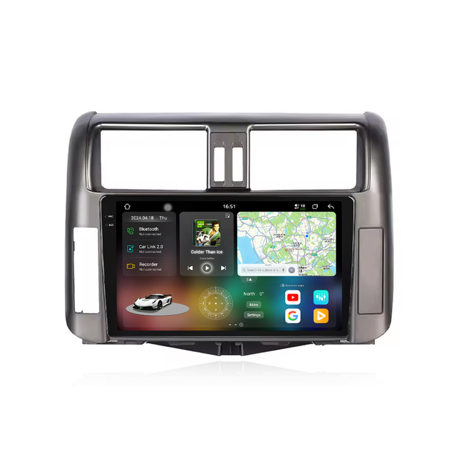 7870 2K Android 13 GPS DSP OBD2 Car Stereo System QLED Display 6/8/12GB RAM for Land Cruiser Prado 2010-2013 Head Unit