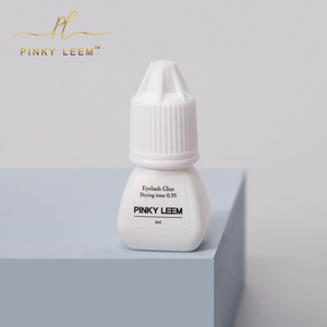Pegamento para Pestañas Pinky Leem, Venta al por Mayor, Marca Privada, Premium Elite, Secado Rápido, Pegamento Negro para Extensión de Pestañas - Product Image 1