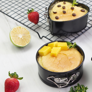 Beeman 2PCs Set 4 + 7 pulgadas Antiadherente Metal redondo Cake Pan /Walmart Hot Style Platos para hornear y sartenes para pasteles <span class=keywords><strong>de</strong></span> queso - Product Image 4