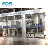 Machine de mise en bouteille automatique à petite échelle pour boissons gazeuses, eau gazeuse et boissons fruitées pétillantes – Ligne de production économique