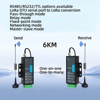 Módulo de Gateway Inalámbrico LoRa de Grado Industrial (RS485) Compatible con Redes de Retransmisión de 433 a 525, 868 y 915 MHz