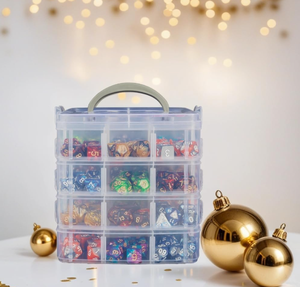 Vente en gros Boîte à dés transparente multicouche Conteneur de stockage de dés en plastique pour accessoires du MDN - Product Image 6