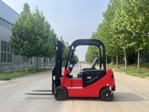 Per le vendite 2T 1.5T carrello elevatore elettrico facile da maneggiare albero Triplex con spostamento laterale 3m 4m 5m magazzino utilizzato - Product Image 3