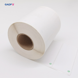 Uyarı <span class=keywords><strong>ultra</strong></span> yıkılabilir vinil çıkartmalar yumurta kabuğu etiketleri olmayan çıkarılabilir beyaz kağıt kırılgan etiket - Product Image 4