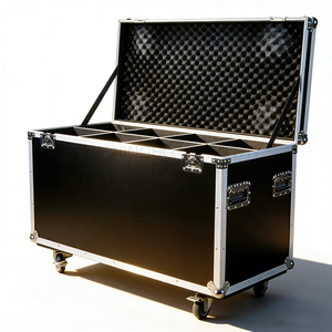 Çin üretici Ningbo fabrika özel büyük boyut dayanıklı alüminyum uçuş seyahat taşıma çantası ile tekerlekler - Product Image 6