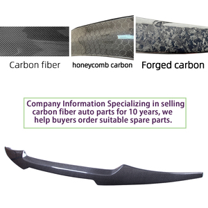 For B8.5 Sedan M4 Style Carbon Fiber <b>Rear</b> <b>Spoiler</b> Trunk Wing 2012-2016 - Product Image 4