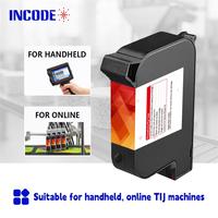 Encre INCODE couleur pleine, séchage rapide, solvant TIJ pour cartouche, impression rapide, forte adhérence, emballage en vrac pour codage industriel