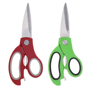 Stainless Steel Kitchen Scissors Multifunctional Chicken Bone Scissors Chef Professional Scissors Knife Tool