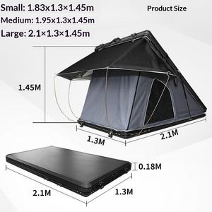 Nouvelle tente de toit pour voiture SUV, facile à installer, pour 4 personnes, camouflage, en alliage d'aluminium, imperméable, installation rapide, utilisation estivale - Product Image 6