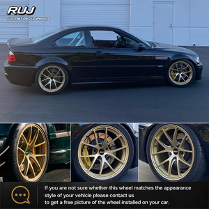 Rines de Carreras Forjados Personalizados de 18 y 19 Pulgadas 5x114.3 5x120 para Ford <span class=keywords><strong>Mustang</strong></span> GT <span class=keywords><strong>Shelby</strong></span> GT350 <span class=keywords><strong>Chevrolet</strong></span> Camaro SS ZL1 Corvette - Product Image 2