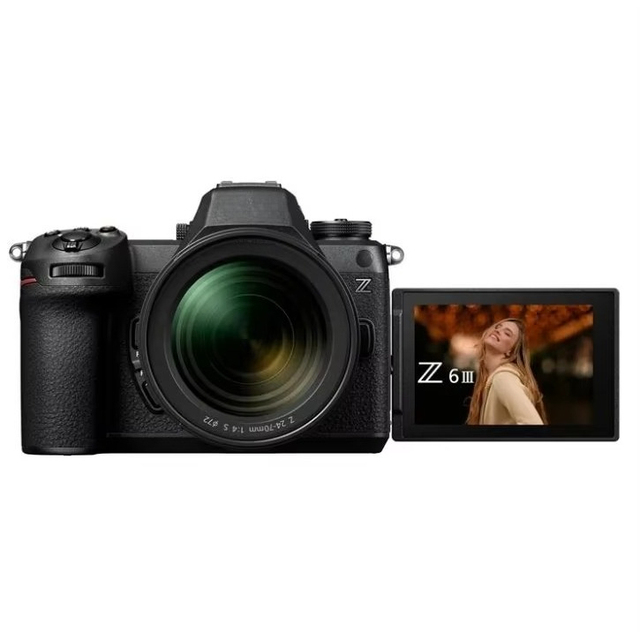 Body Mirrorless Digital Camera with 24-70mm F/4 Lens FTZ Adapter and SD Memory Card