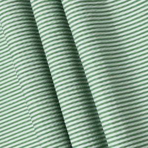 Gerecycled T400 Polyester <span class=keywords><strong>Print</strong></span> Seersucker Streep Vrouwen Shirts Jurk Baby Girl Pyjama Stof - Product Image 3