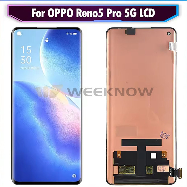 Factory Price 6.55 Original Mobile Phone Lcds for OPPO Reno 5pro 5G PDSM00/Reno 6 PRO 5G PEPM00 Display Touch Screen Digitizer