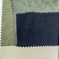Cuir synthétique PU gaufré anti-moisissure tendance, 360 GSM, épaisseur 0,7 mm, résistant à l'abrasion, pour vestes et manteaux à la mode