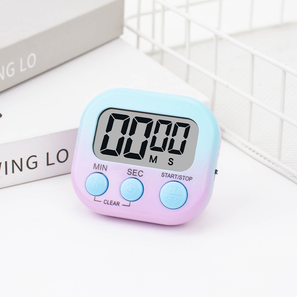 English version Gradient blue-purple timer (batteries included)