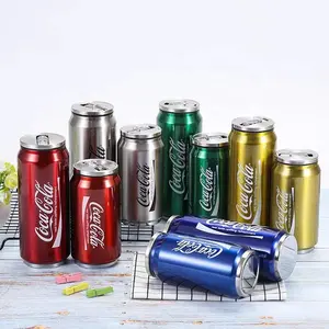 2024 Bestverkaufte Vakuum-Hahn-Dose 304 Edelstahl Thermos-Cola-Dose individualisierte 280-ML/480-ML-Doppelwand-Coke-Dose