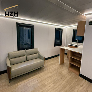 Rumah Kontainer Modular Modern yang Dapat Dilepas, Harga Hotel Mewah 2 Kamar Tidur, Villa Kontainer 20 Kaki yang Dapat Diperluas - Product Image 2