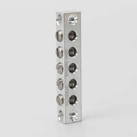 Haute qualité en aluminium GKB-05 terre neutre vis barre lien personnalisé cosse bornier connecteur pour l'amérique et le Canada