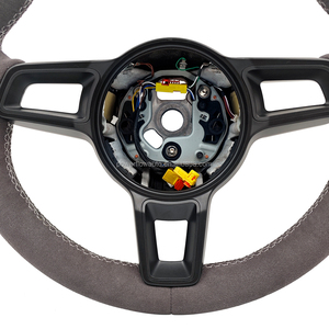 Volante sin Palanca de Cambios Color Gris para Porsche Panamera Cayman 987 718 Cayenne <span class=keywords><strong>Macan</strong></span> Taycan 991 992 911 - Product Image 6