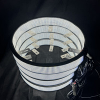 Lumina Superhelle Radbeleuchtung 4-20 Reihen Weiß 18800 Lumen IP67 Wasserdichte Radringlichter für Show-Trucks & Offroad-Fahrzeuge