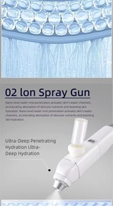 Macchina per Trattamenti Viso con Bolle di H2O2, Dermoabrasione ad Acqua e Getto di Ossigeno, Attrezzatura per Centri Estetici - Product Image 4