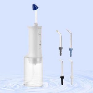 2 Irrigateurs buccaux portables professionnels sans fil <span class=keywords><strong>et</strong></span> rechargeables, brossettes à eau pour le nettoyage interdentaire - Product Image 3