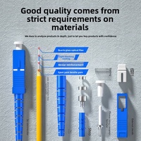 Cordons de raccordement à fibre optique monomode monobrin de classe SC, longueurs 3m/5m/10m, vente en gros directe usine, pigtail fabriqués en Chine