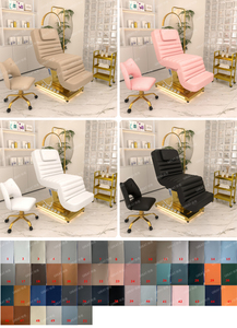 Muebles de salón modernos, cama de belleza eléctrica con motor 3/4, camas de pestañas ajustables en altura de lujo, cama de masaje calentada para Spa - Product Image 6