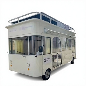 Camion de restauration mobile en acier inoxydable, cuisine complète, résistant à la rouille, capacité personnalisable, utilisation commerciale extérieure, intégré - Product Image 1