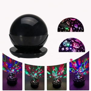 Lonvel – planétarium pour chambre d'<span class=keywords><strong>enfant</strong></span>, étoile, lune, lampe cadeau pour <span class=keywords><strong>enfant</strong></span>, projecteur ciel étoilé rotatif, décoration led, veilleuse de table - Product Image 5
