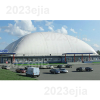 Dômes sportifs Terrains de football toute l'année White an Air Soccer Dome Structure à vendre