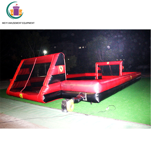 Campo de fútbol inflable al aire libre, campo de fútbol personalizado, valla de campo de fútbol, jabón inflable - Product Image 2