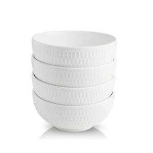 Vente flash Bols <span class=keywords><strong>en</strong></span> céramique sculptée écologiques - Style moderne pour <span class=keywords><strong>pâtes</strong></span>, céréales, ramen et riz - Product Image 1