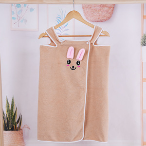 New Factory <strong>Children's</strong> Bath Dress Girl Wearable Bath <strong>Towel</strong> Cartoon Baby <strong>Swimming</strong> Pool Bath Robe Beach <strong>Towel</strong> Microfiber - Product Image 4