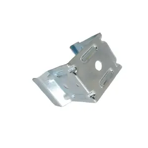 Factory supplier OEM custom zinc plate flat spring steel clip for lamp