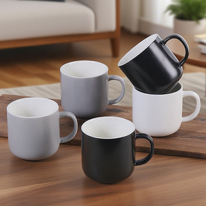 Tazza in Porcellana Opaca Personalizzabile con Incisione per Hotel e Uso Domestico, Design Moderno e Minimalista - Product Image 1