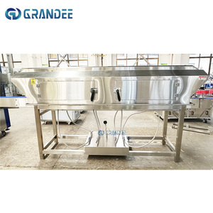 Tốc độ cao Tự động uống nước khoáng chai PVC nhãn Applicator thu nhỏ tay áo Máy dán nhãn với nhiệt đường hầm - Product Image 6