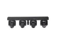 STSLITE 4x30W RGBW DMX512 IP20 Spot Moving Head Light avec sac de transport sans port USB