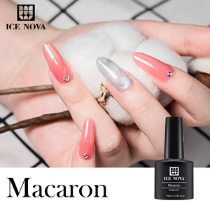 ICE NOVA Vernis Gel Macaron Épais Miel Brut Transparent Matériau Non Toxique Rose Nude French Nail Art Sans Hema/Tpo 1kg en Gros - Product Image 1