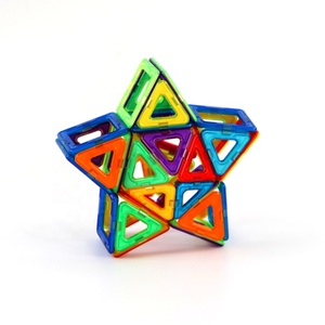 2024 New Arrival Amazon Hot Bán nhà máy bán buôn mạnh mẽ ABS nam châm gạch xây dựng khối thiết lập cho trẻ em Đồ chơi giáo dục - Product Image 6