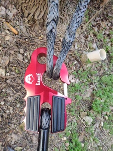 Platte Lier Shackle Recovery Haak 30.000 Lb Mount Assemblage Sleep Trek Atv Utv Met Ijzeren Pin & Rubber Guard <span class=keywords><strong>Universal</strong></span> Fit Trekhaak - Product Image 4